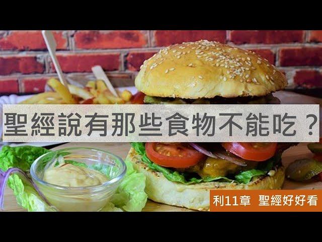 [聖經好好看] 利未記-第11章 食物的潔淨