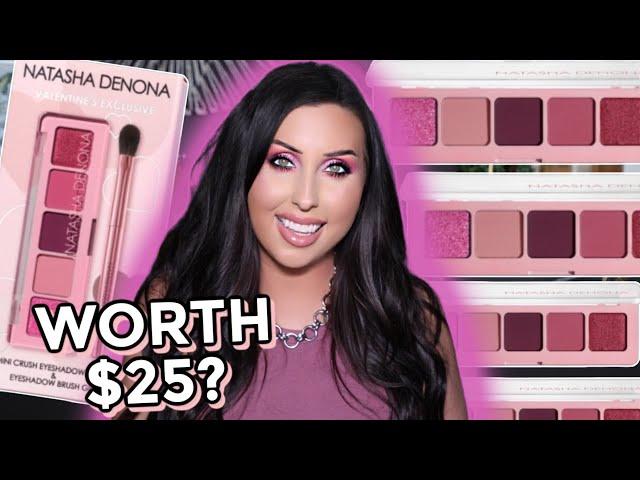 NATASHA DENONA MINI CRUSH PALETTE | SWATCHES + TRY ON