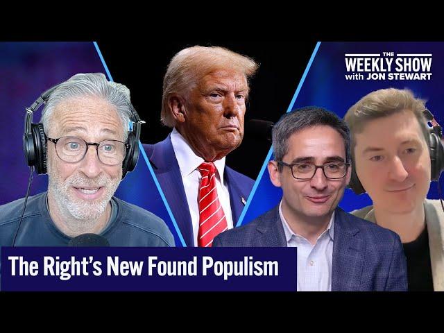 Jon Stewart Dives into MAGA's Contradictory Politics with Zachary Carter & Oren Cass