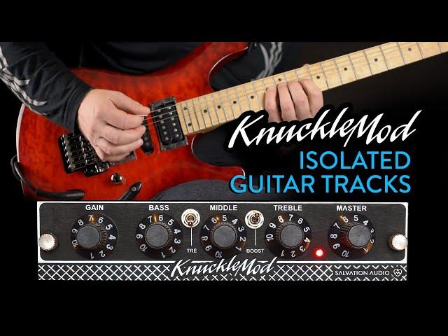 ISOLATED GUITARS of KnuckleMod preamp module DEMO | Salvation Audio