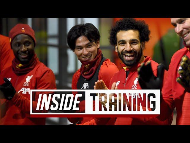 Inside Training: Extended behind-the-scenes access from Minamino's first day