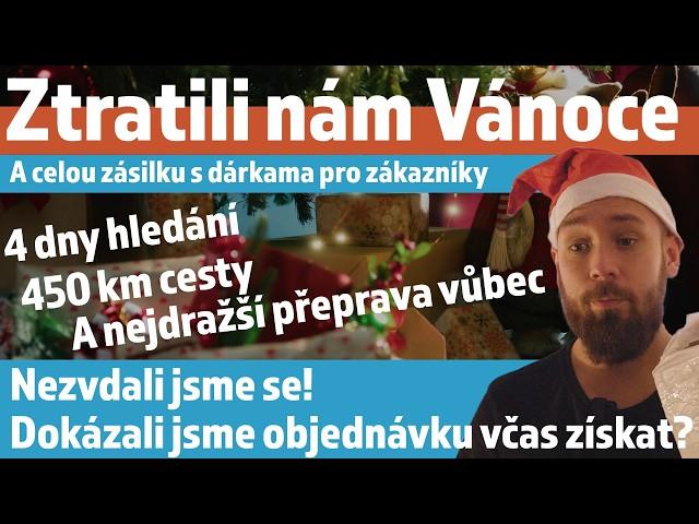 Ztratili v přepravě celou zásilku s dárkama pro zákazníky - Nevzdali jsme se!