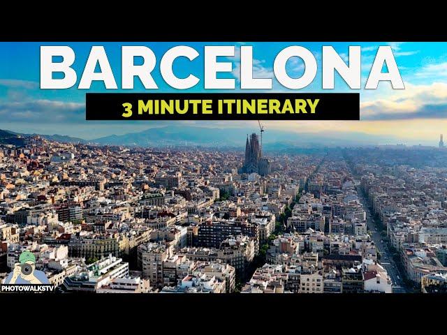 The Best of BARCELONA: Quick 2-Day Itinerary