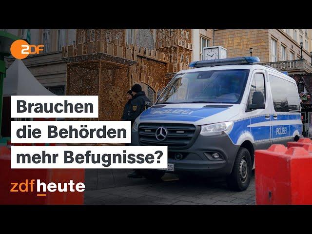 Nach dem Anschlag in Magdeburg: Diskussion um Maßnahmen