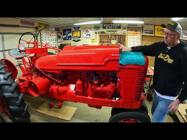 Farmall H Progress, X231 Viewer Q&A, and Trying to Keep Busy with a Cold...