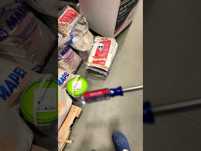 I found Lowe’s “Secret” flooring screwdriver thing