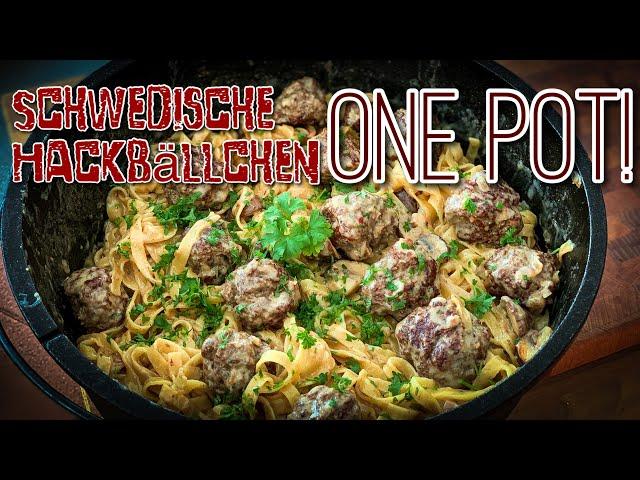 Schwedische Hackbällchen One Pot aus dem Dutch Oven von BBQ Toro