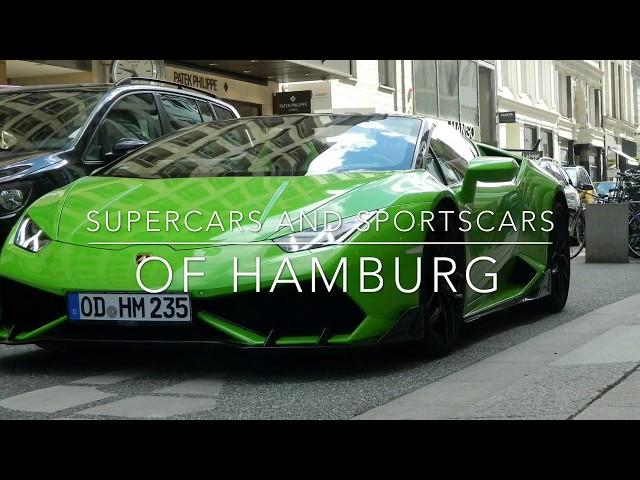 Supercars of Hamburg|Summer 2017! AMG GTC, Ferrari‘s…Loud sounds!