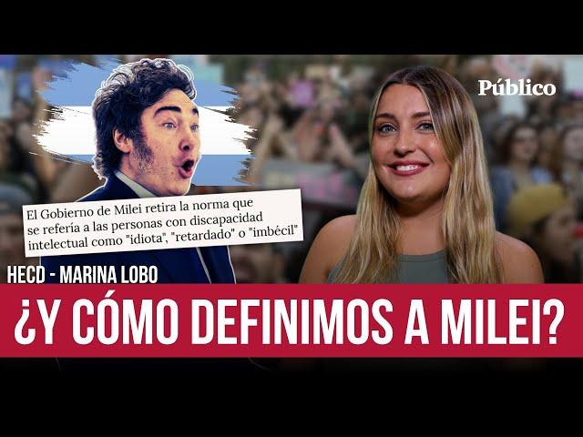 De ‘lmbécil’, a 'idi0ta' o ‘débil mental profundo': las definiciones de Javier Milei