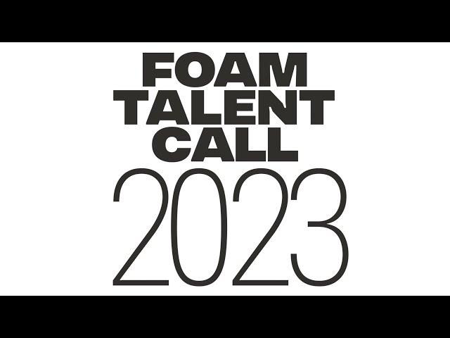 Foam Talent Call 2023: Now open!