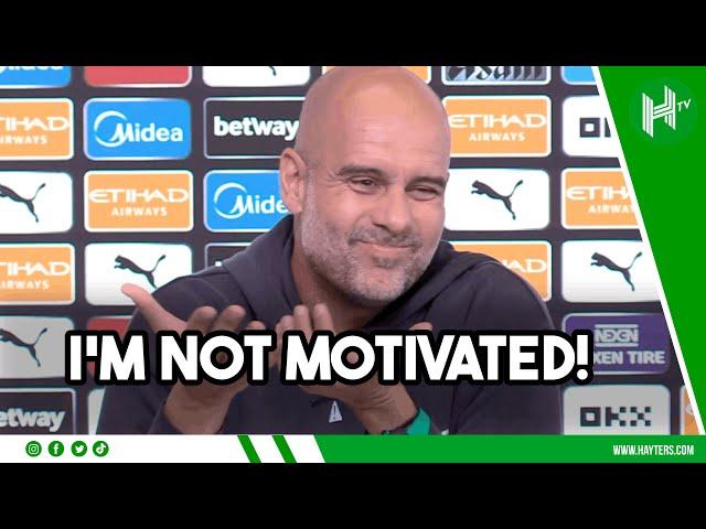 I’m NOT MOTIVATED to win another PL title… RIGHT NOW! Pep Guardiola EMBARGO