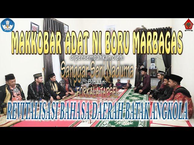 MAKKOBAR ADAT NI BORU MARBAGAS