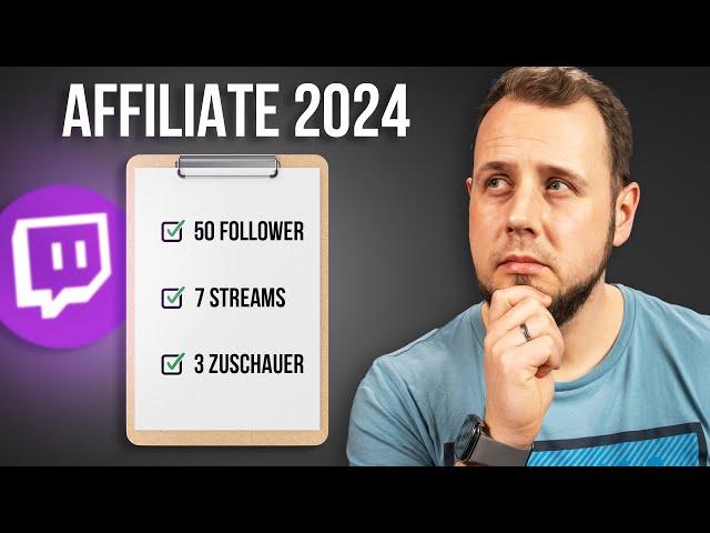 Twitch AFFILIATE werden & WAS beachten? (2024)