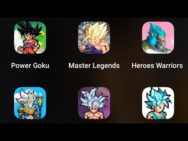 Power Goku,Master Legends,Heroes Warriors,Killer Of Saiyan,Saiyan Goku MUI,Z Kakarot