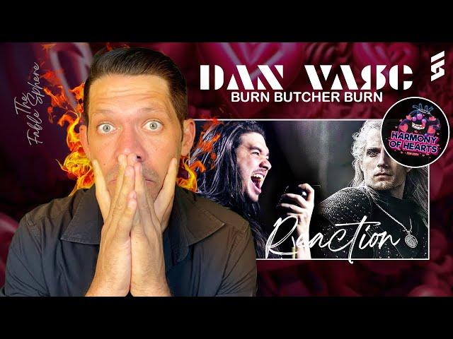 FIRST TIME HEARING THIS SONG!! Dan Vasc - Burn Butcher Burn (Metal Cover) (Reaction) (HOH Series)