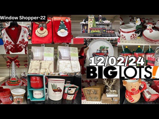 NEW! BIG LOTS | BIG LOTS SHOP WITH ME | BIG LOTS CHRISTMAS DECOR #BIGLOTS