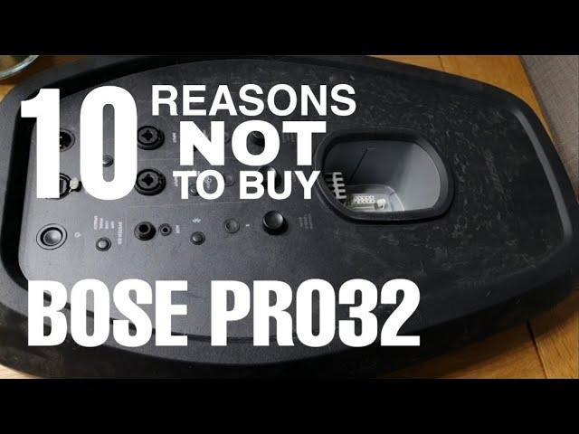 10 REASONS NOT TO BUY BOSE L1 PRO32