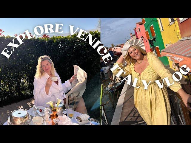 VENICE ITALY VLOG | EXPLORING MURANO | BURANO