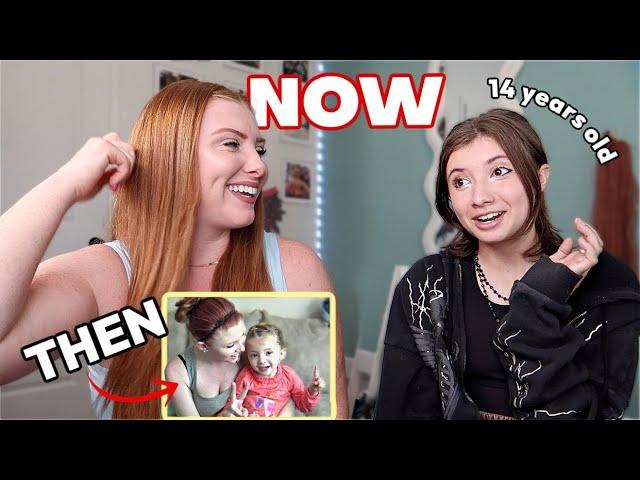 Q & A w/ Lilia on her 14TH BIRTHDAY  *teenager vs. toddler* (12 years ago)
