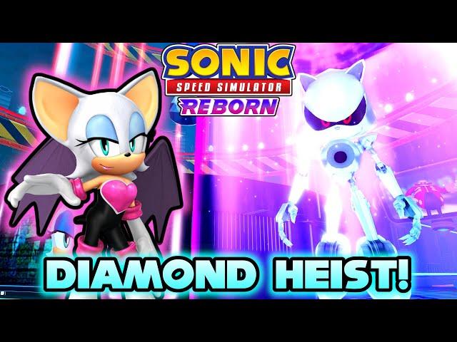 Unlocking Rouge & Chrome Metal Sonic in Sonic Speed Simulator (Diamond Heist Guide)
