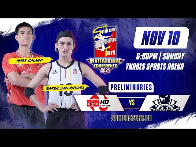 CIGNAL vs. D'NAVIGATORS - Full Match | Preliminaries | 2024 Spikers' Turf Invitational Conference