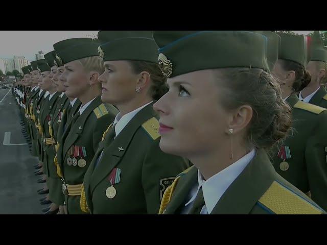 世界各国女兵阅兵对比World Women's parade