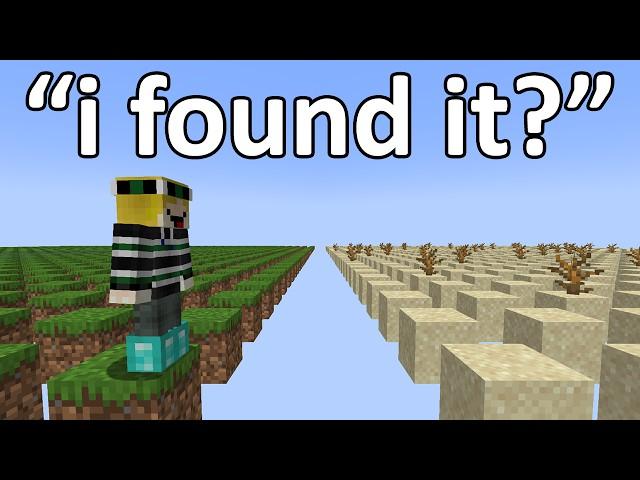 Minecraft but I find the LOST WORLD of PARKOUR