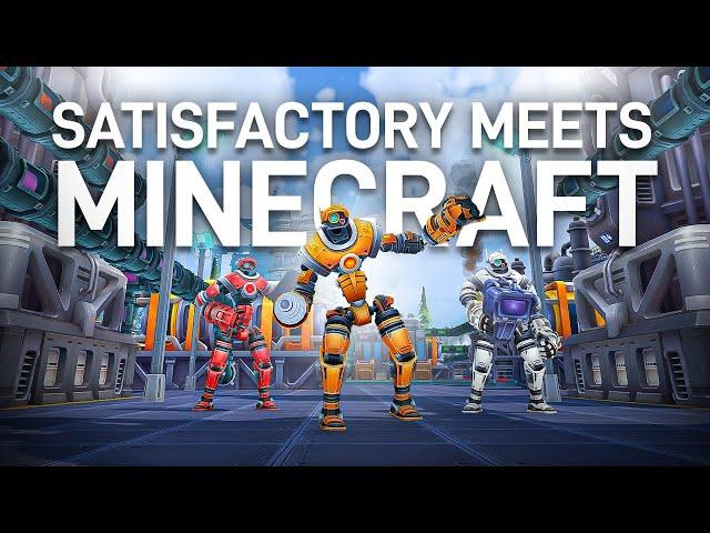 This New Voxel Factory Building Game is Great Fun | Foundry First Impressions