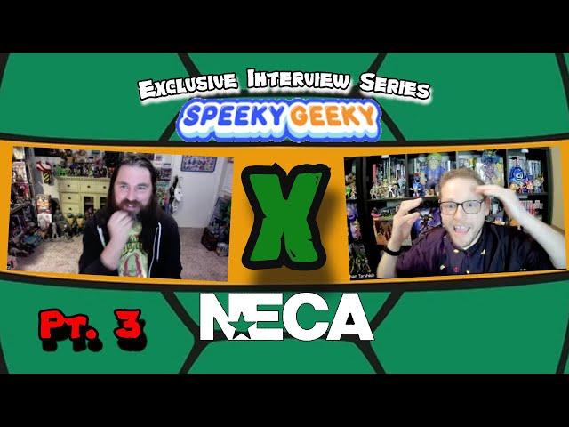 NECA AND SPEEKYGEEKY EXCLUSIVE INTERVIEW SERIES: On ANIMATED, MOVIE, CUSTOMS, 80's TOY LINES (Pt. 3)