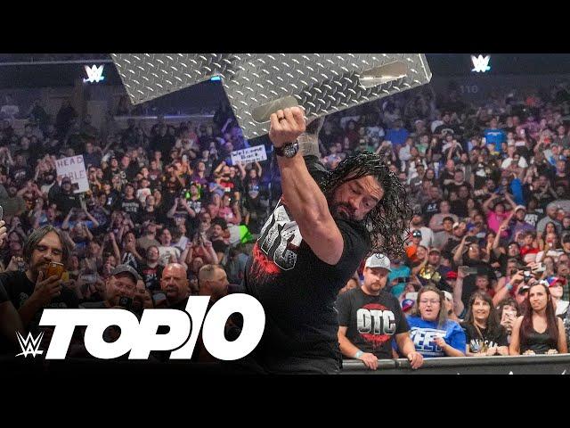 Roman Reigns’ greatest SmackDown moments: WWE Top 10, Sept. 22, 2024