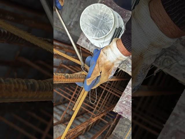 Rebar tying technique- Good tools boost efficiency1