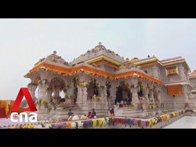 Modi leads consecration of grand Ram temple in Ayodhya, hails "new era" for India