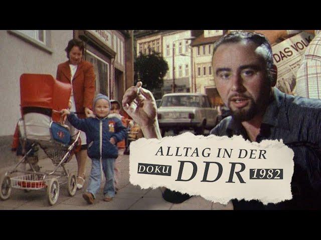 DDR Alltag 1982 - Doku, Westfernsehen in Ostdeutscher Kleinstadt, ungewöhnlich ehrliche Staatsbürger