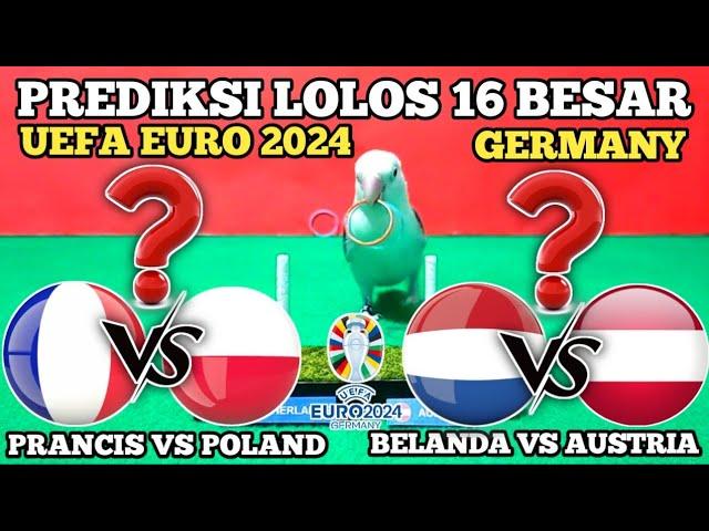 FULTIME 2-3 NETHERLANDS VS AUSTRIA‼️FRANCE VS POLAND || UEFA EURO 2024 || SCORE PREDICTIONS