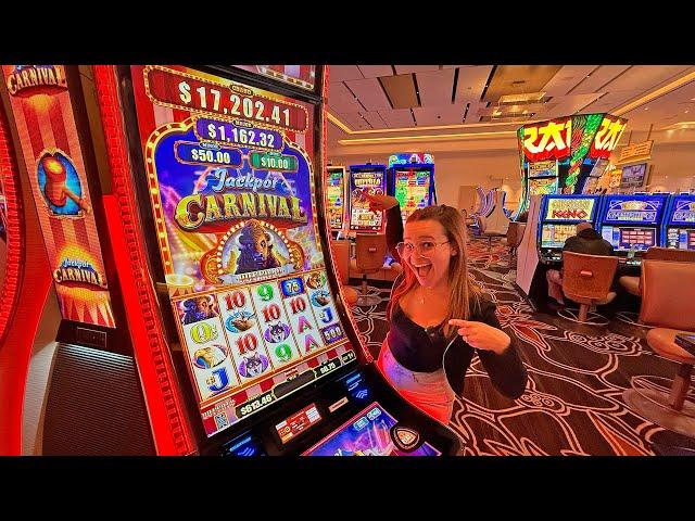 My Wife NEVER Regrets Playing Jackpot Carnival!