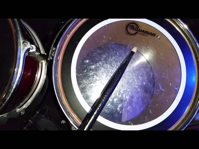 Aquarian Drum Heads Studio X Clears