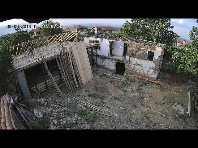 Timelapse of building my sister's bungalow