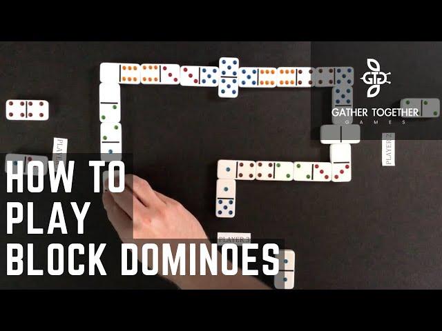 How To Play Dominoes (Block)