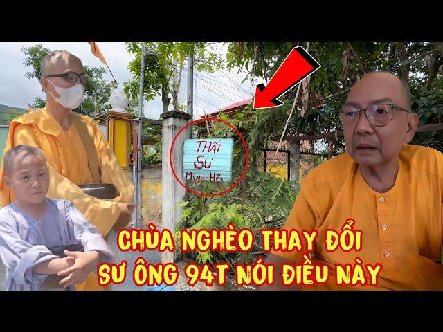 Bất ngờ Sư ông ở Chùa Nghèo nói Điều Này khiến ai nghe cũng bật khóc