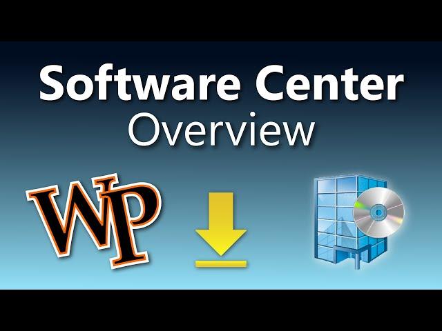 Software Center Overview