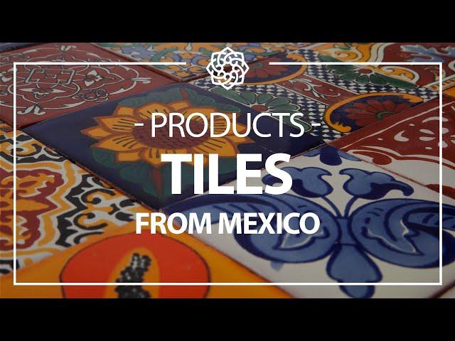 Mexican tiles - colorful wall tiles for interior decoration - Mexico in your home [Cerames]