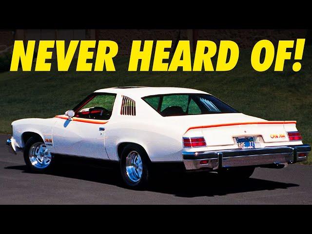 10 WEIRD GM Muscle Cars You’ve NEVER Heard Of!