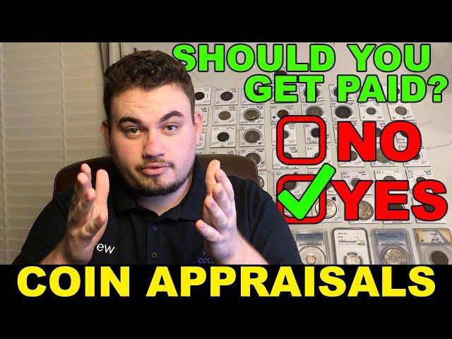 Should YOU GET PAID to Appraise a COIN COLLECTION? ($100 Coin Appraisal Breakdown)