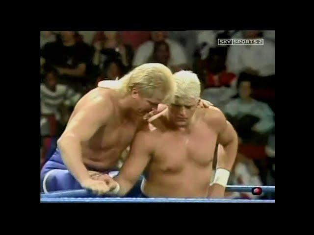 Bobby Eaton & Dustin Rhodes vs Arn Anderson & Steve Austin   Worldwide Nov 23rd, 1991