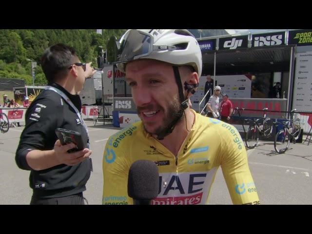 Adam Yates - Interview at the start - Stage 5 - Tour de Suisse 2024