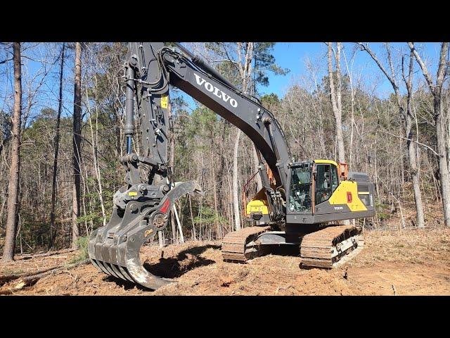 Had To Bring In The Big Volvo 350 To Keep This New Job On Track!