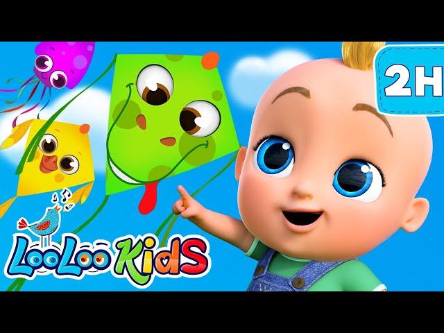 Let's Fly a Kite and more Sing Along Cartoons & Kids Songs from LooLoo Kids Nursery Rhymes