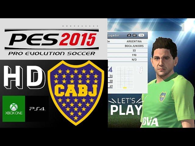 Pro Evolution Soccer 2015 Boca Juniors Caras/Faces