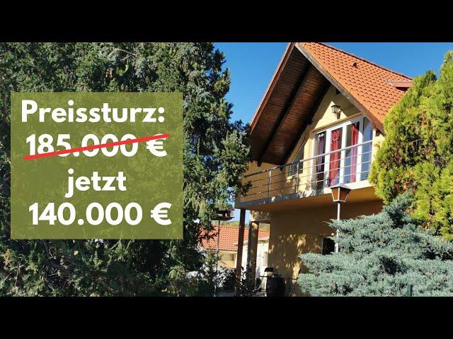 Neuer Preis! Haus von 2008, Randgebiet von Pécs, 110 m2 Wohnfläche + 2060 m2 Grundstück: 140.000 €