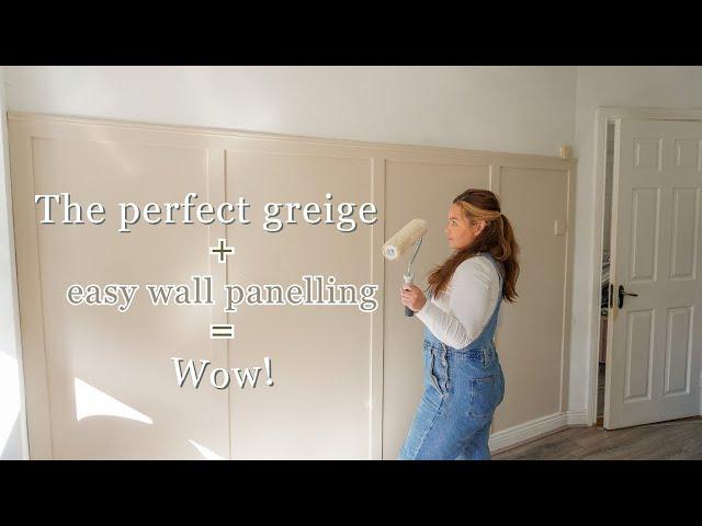 🪚 How to Create a Stunning Feature Wall for under €100 | Easy DIY Panelling 